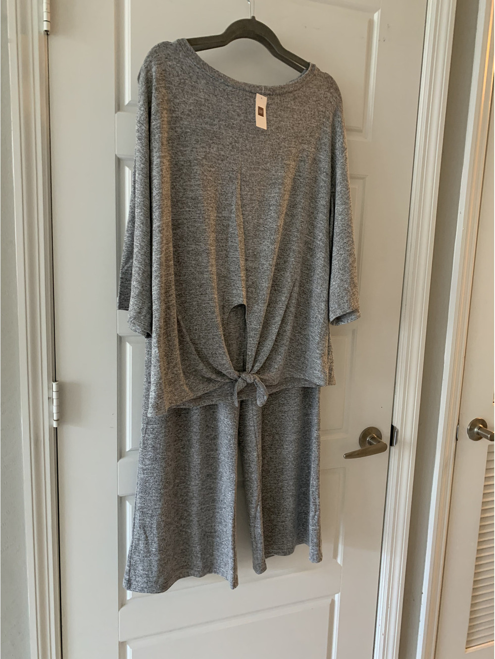 Gap 2 Pc Loungewear Set Front Tie